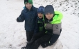 Trocha sněhu ve školní družině